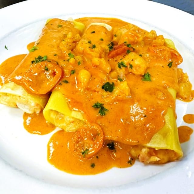 Seafood Cannelloni.