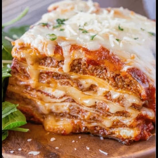 Meat Lasagna.